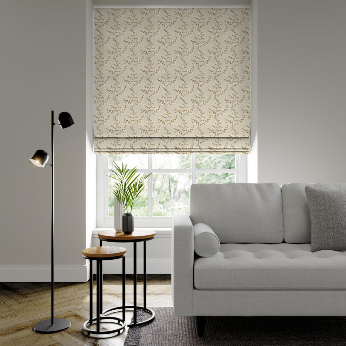 Haiku Made to Measure Roman Blind Haiku Ochre – image 3