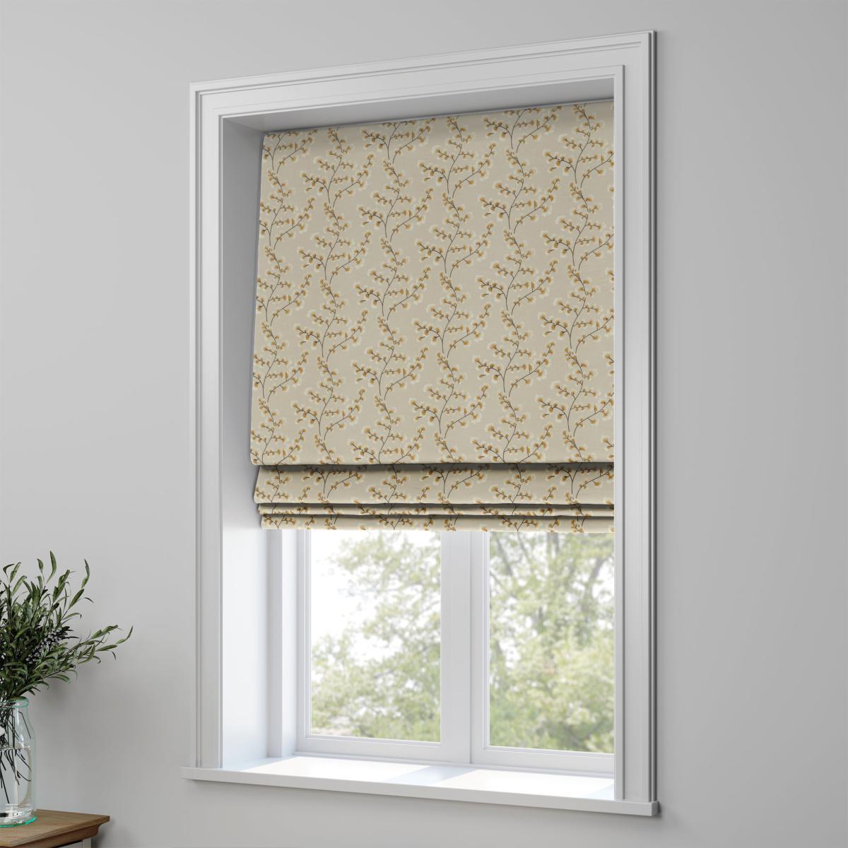 Haiku Made to Measure Roman Blind Haiku Ochre – image 1
