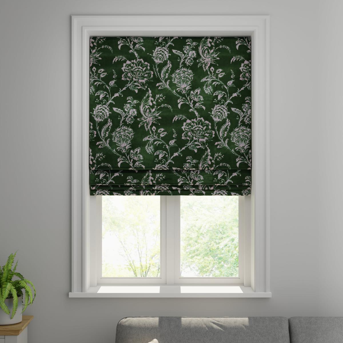 Ortona Made to Measure Roman Blind Ortona Emerald – image 3