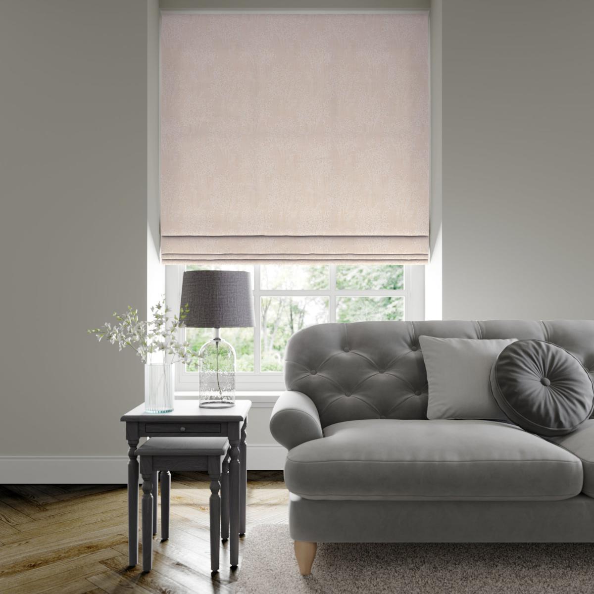 Chantilly Made to Measure Roman Blind Chantilly Blush – image 3