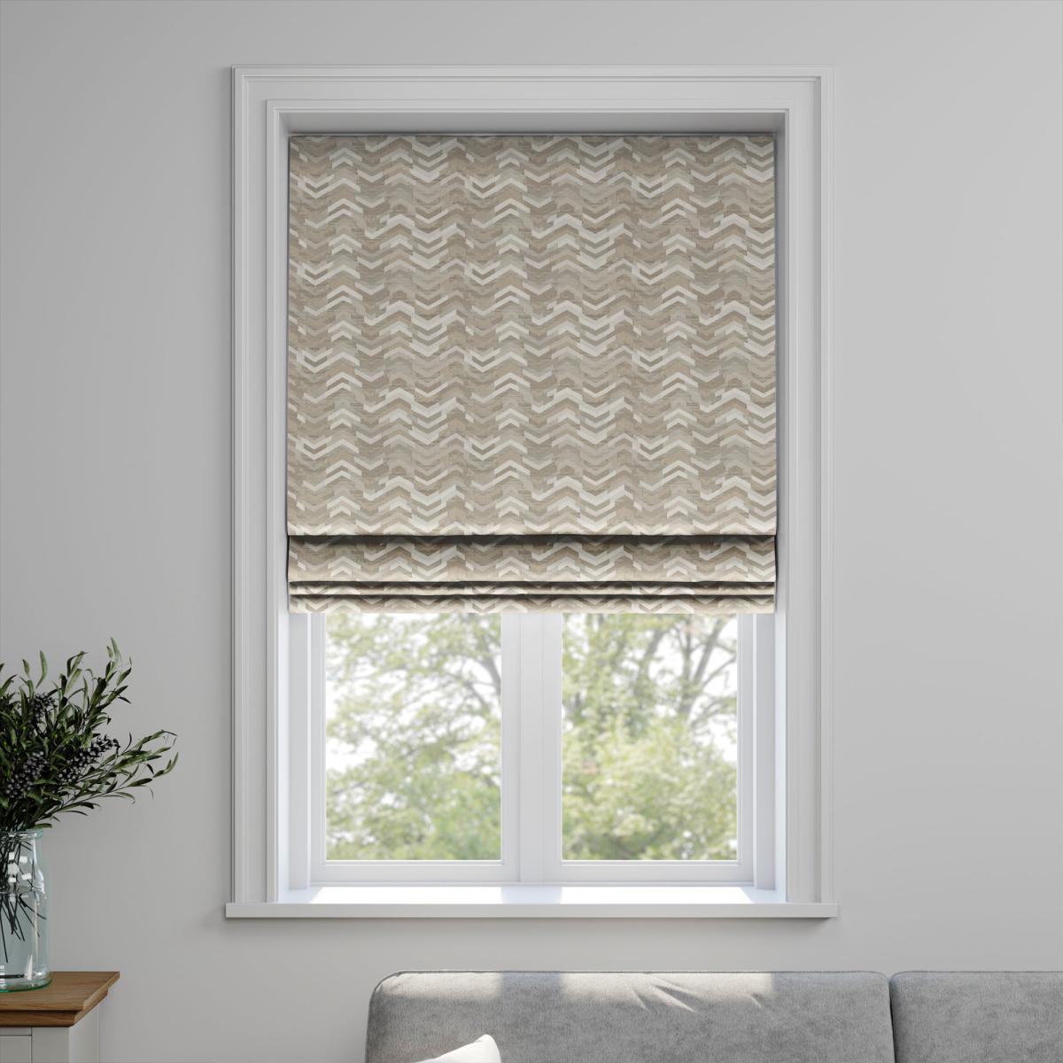 Volta Made to Measure Roman Blind Volta Linen – image 2