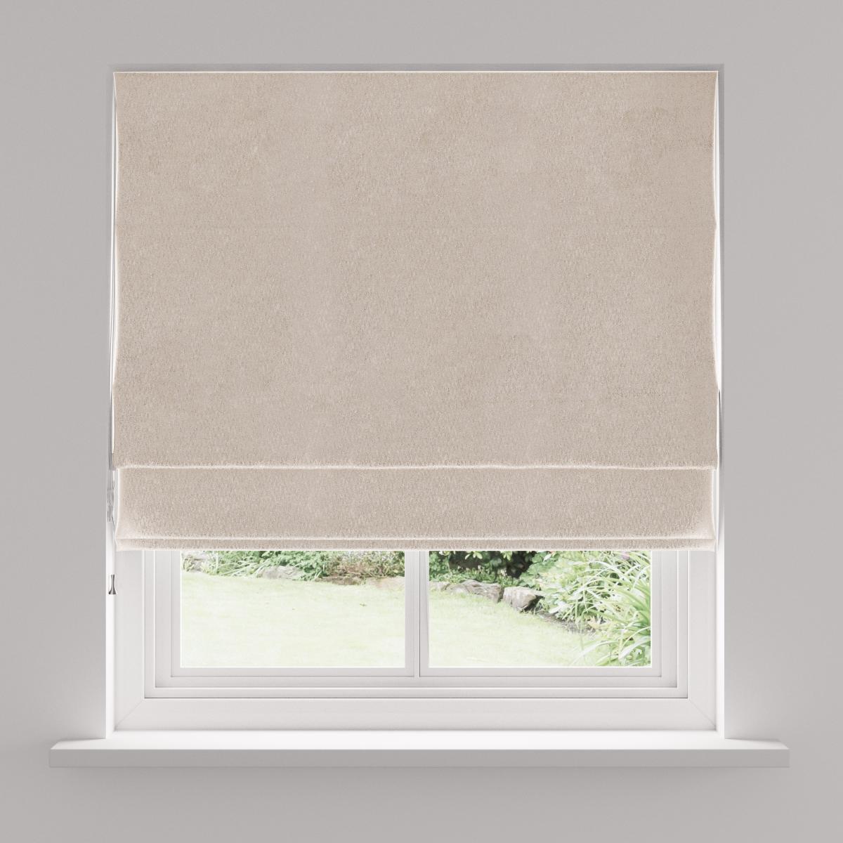 Luxe Texture Silver Roman Blind Silver – image 5