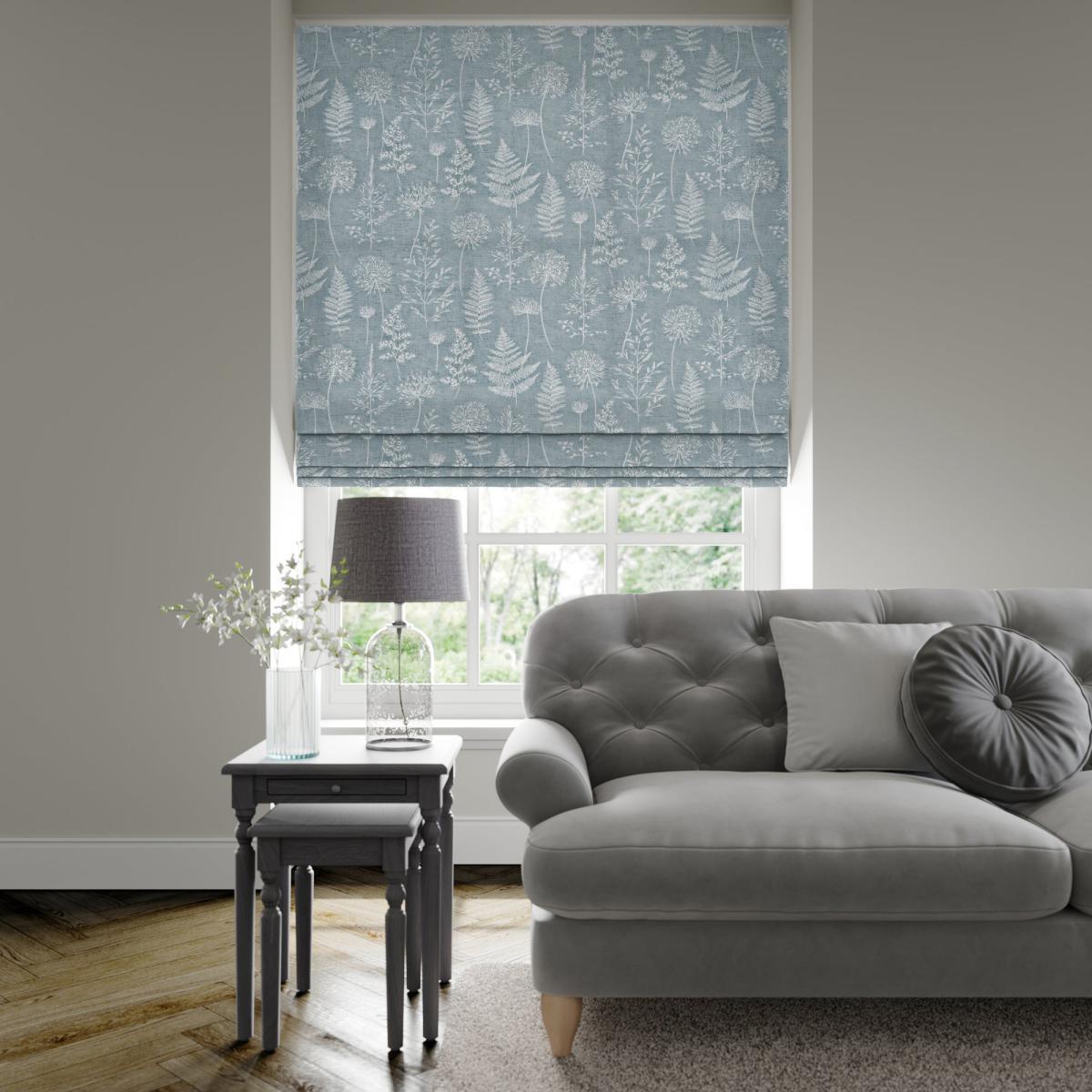 Meadow Made to Measure Roman Blind Meadow Denim – image 3