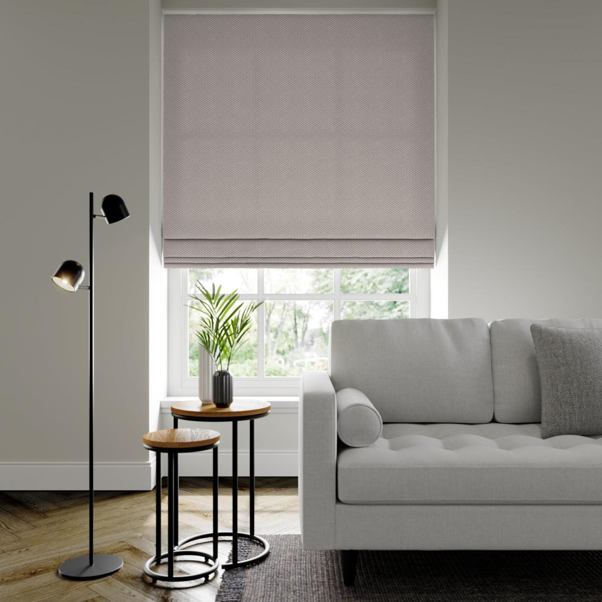 Eton Made to Measure Roman Blind Eton Dove – image 1