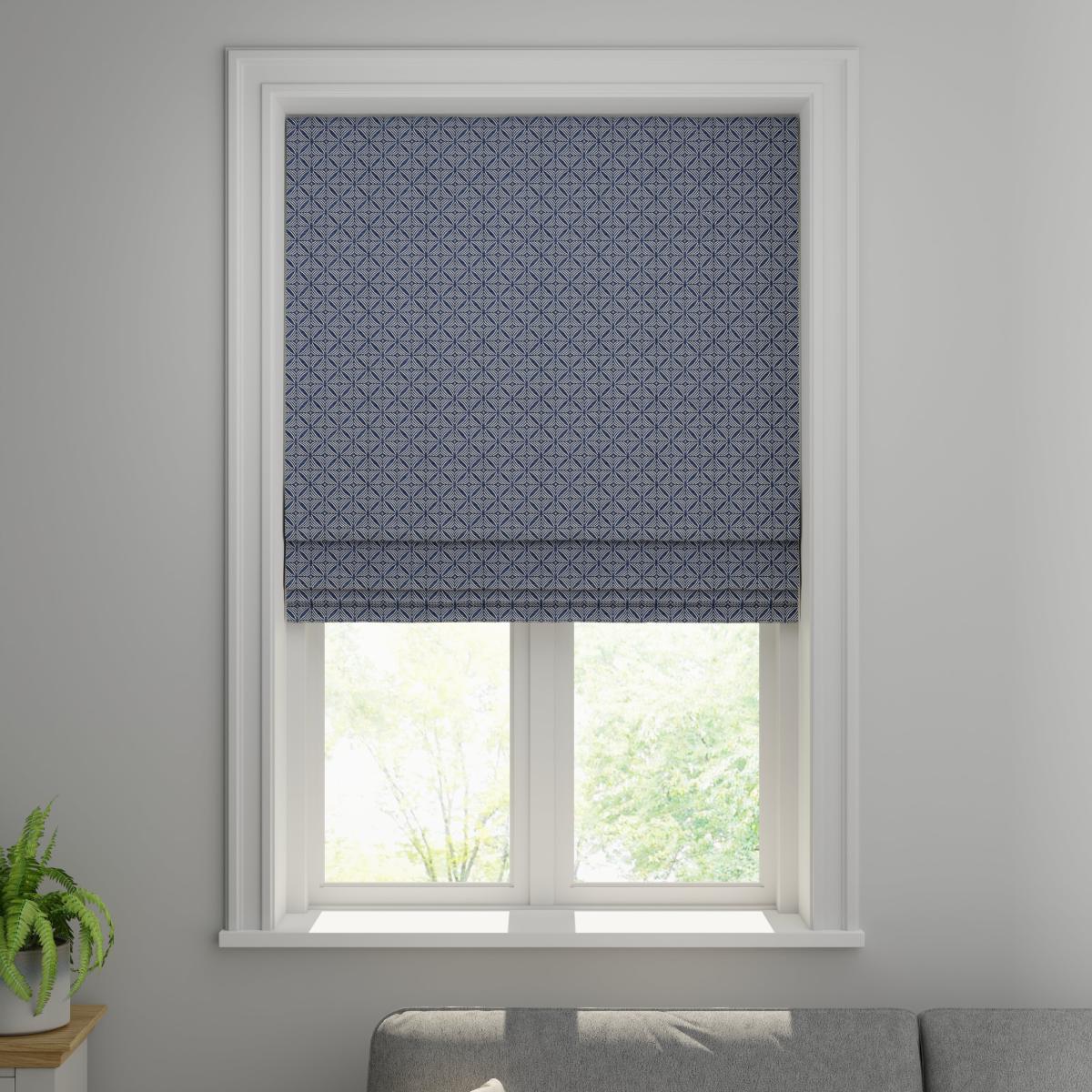Cubic Made to Measure Roman Blind Cubic Navy – image 3