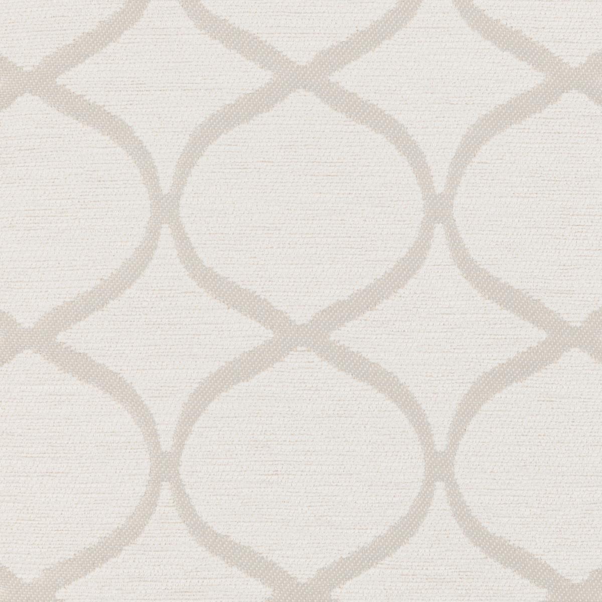 Chenille Ogee Cream Roman Blind Cream – image 3