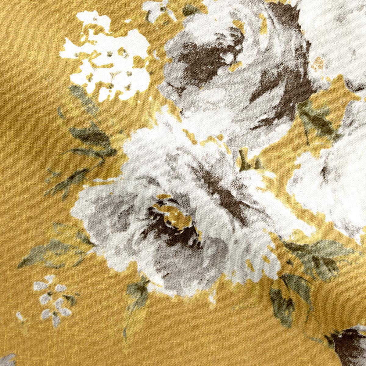 Esme Made to Measure Roman Blind Esme Floral Ochre – image 4