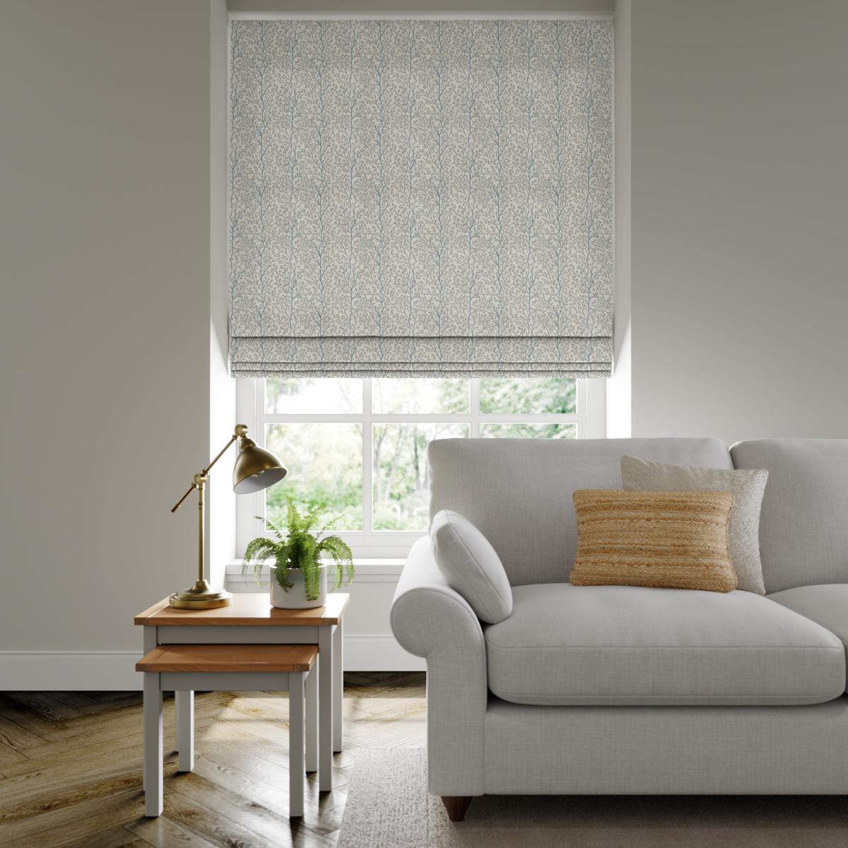 Elara Made to Measure Roman Blind Elara Blue – image 2