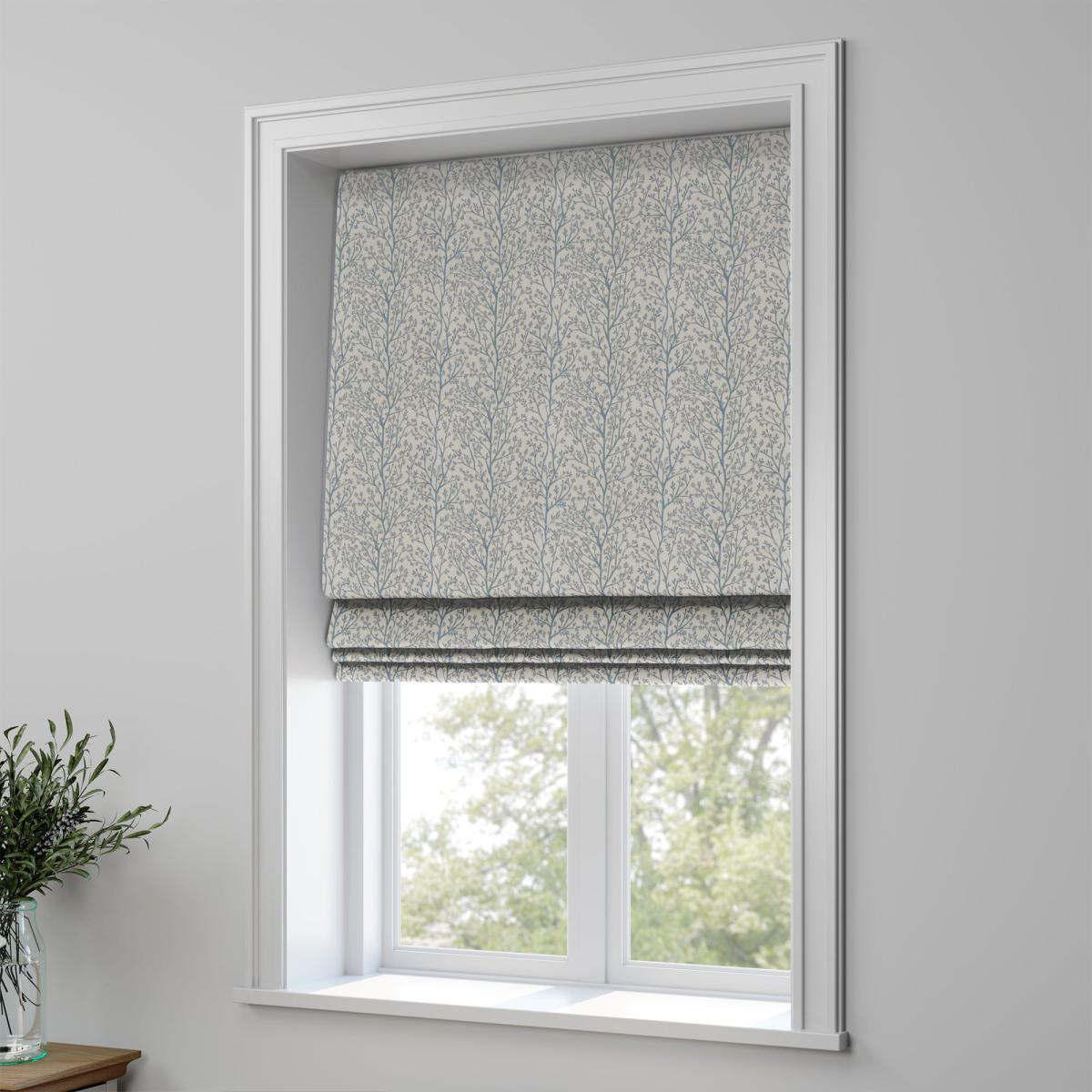 Elara Made to Measure Roman Blind Elara Blue – image 1