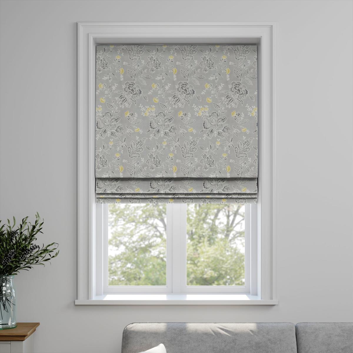 Highfields Made to Measure Fire Retardant Roman Blind Highfields Slate – image 3