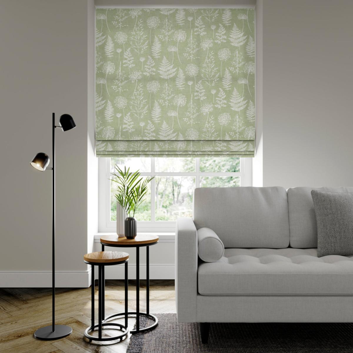 Meadow Made to Measure Roman Blind Meadow Green – image 1