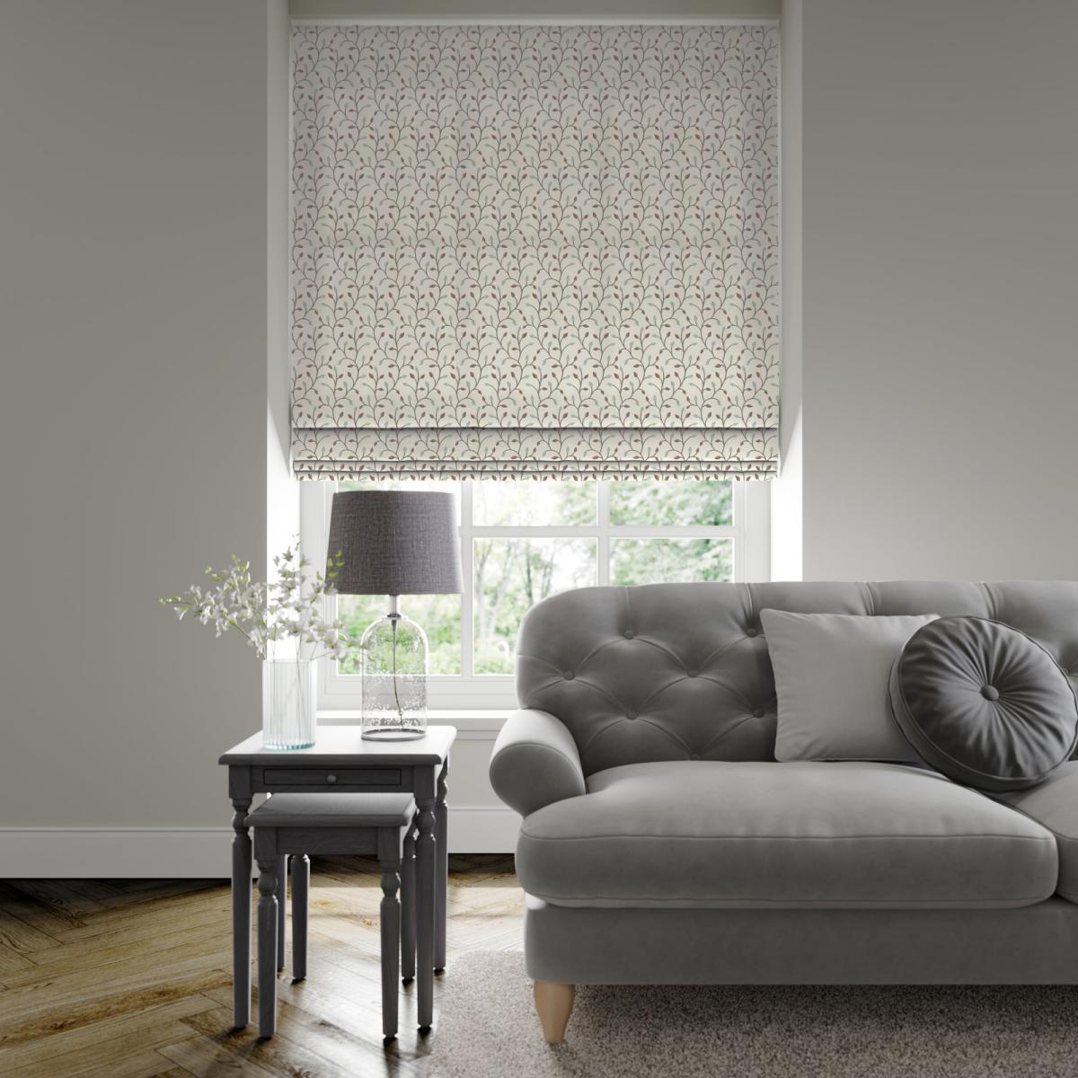 Constance Made to Measure Roman Blind Constance Aqua – image 3
