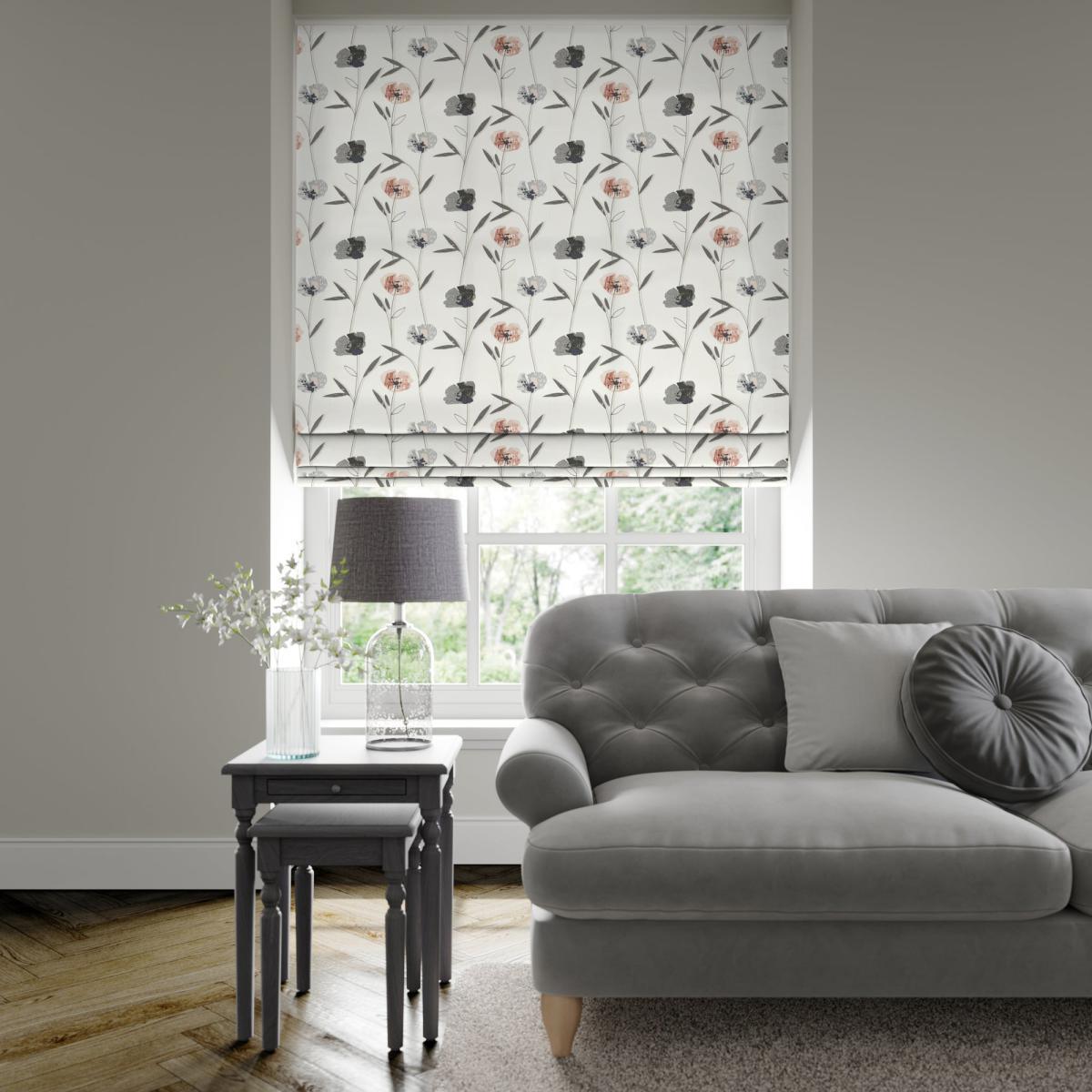 Navara Made to Measure Roman Blind Navara Blush – image 3