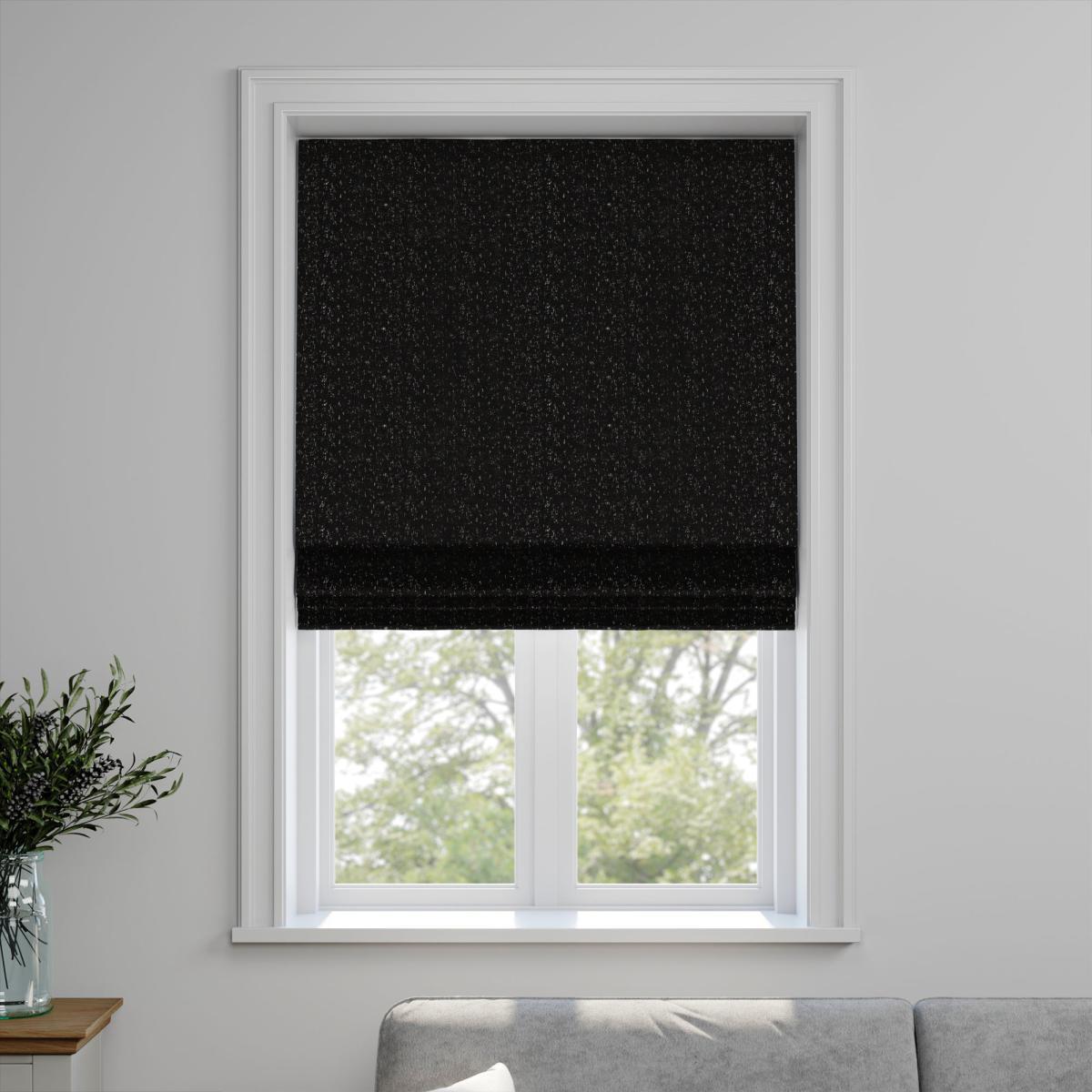 Garbo Made to Measure Roman Blind Garbo Ebony – image 2