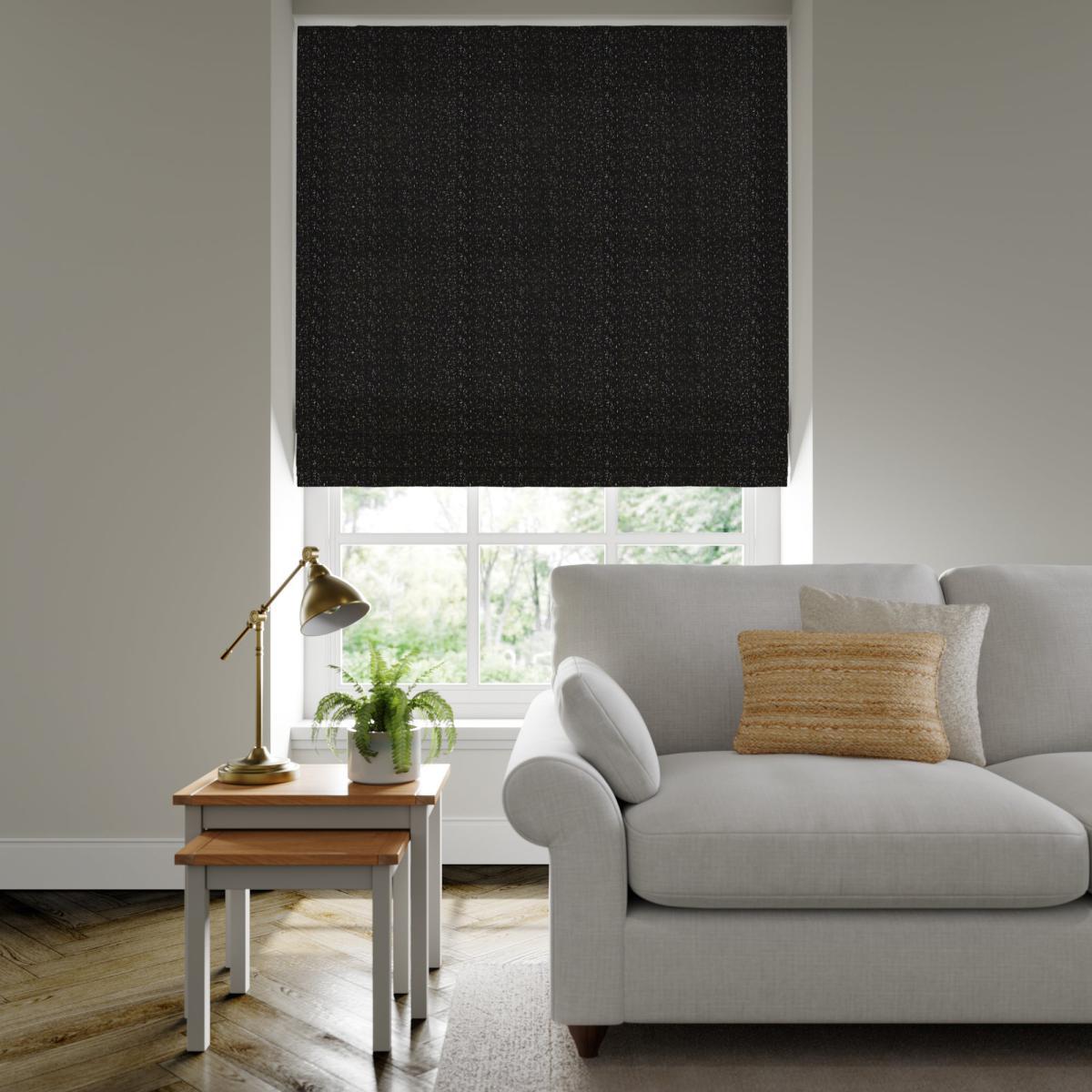 Garbo Made to Measure Roman Blind Garbo Ebony – image 3