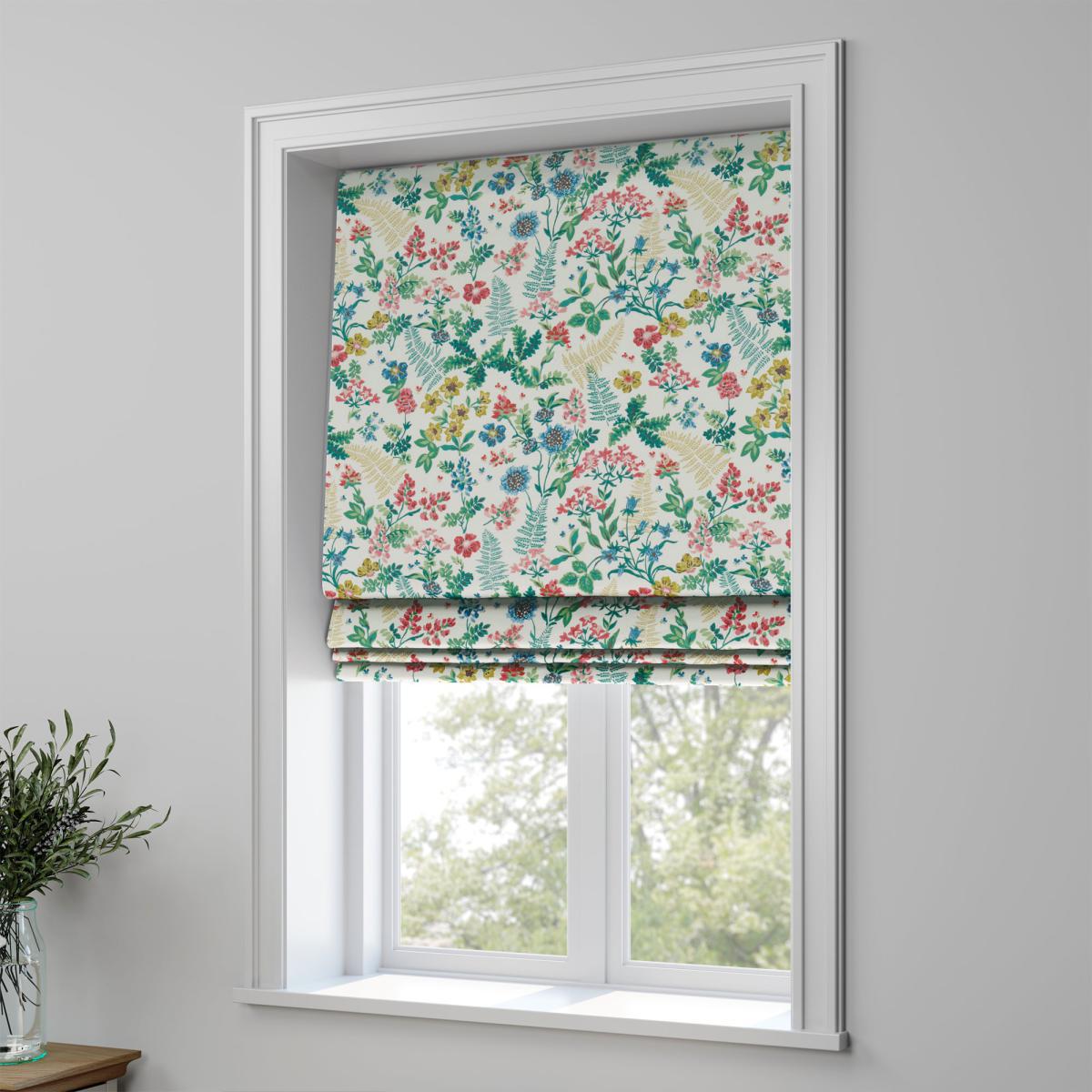 Twilight Made to Measure Roman Blind Twilight Garden Multi – image 1