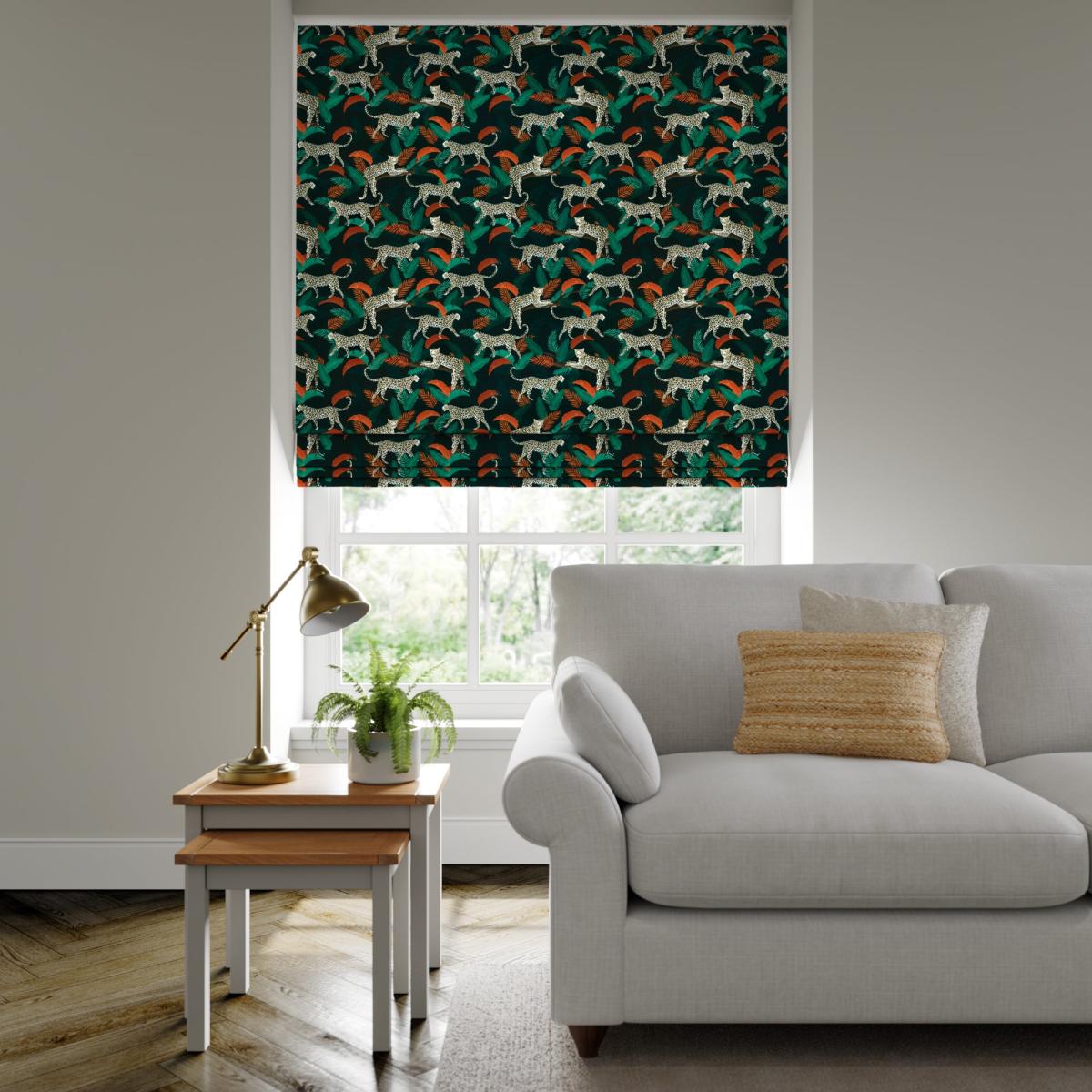 Nairobi Made to Measure Roman Blind Nairobi Midnight – image 1