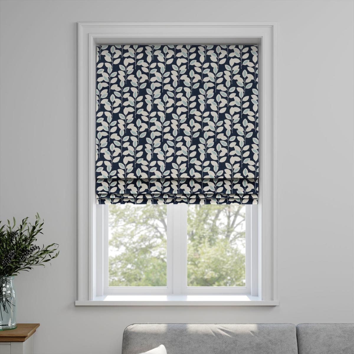 Elements Wilson Made to Measure Roman Blinds Elements Wilson Navy – image 3