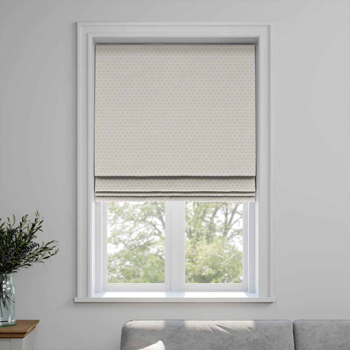 Poiret Made to Measure Roman Blind Poiret Silver – image 2