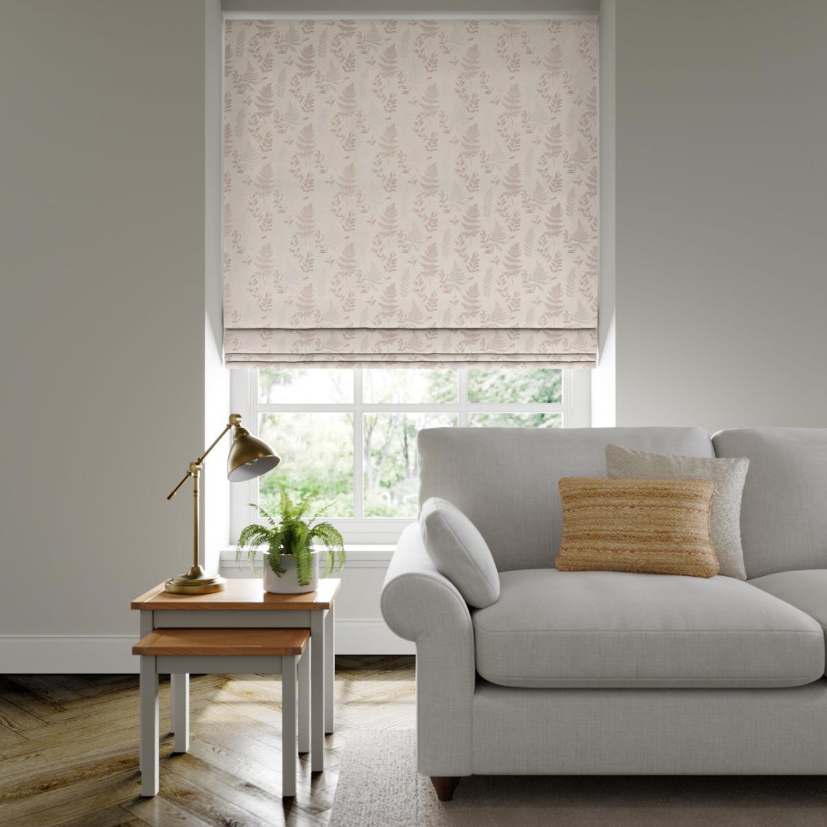 Linton Made to Measure Roman Blind Linton Heather – image 2