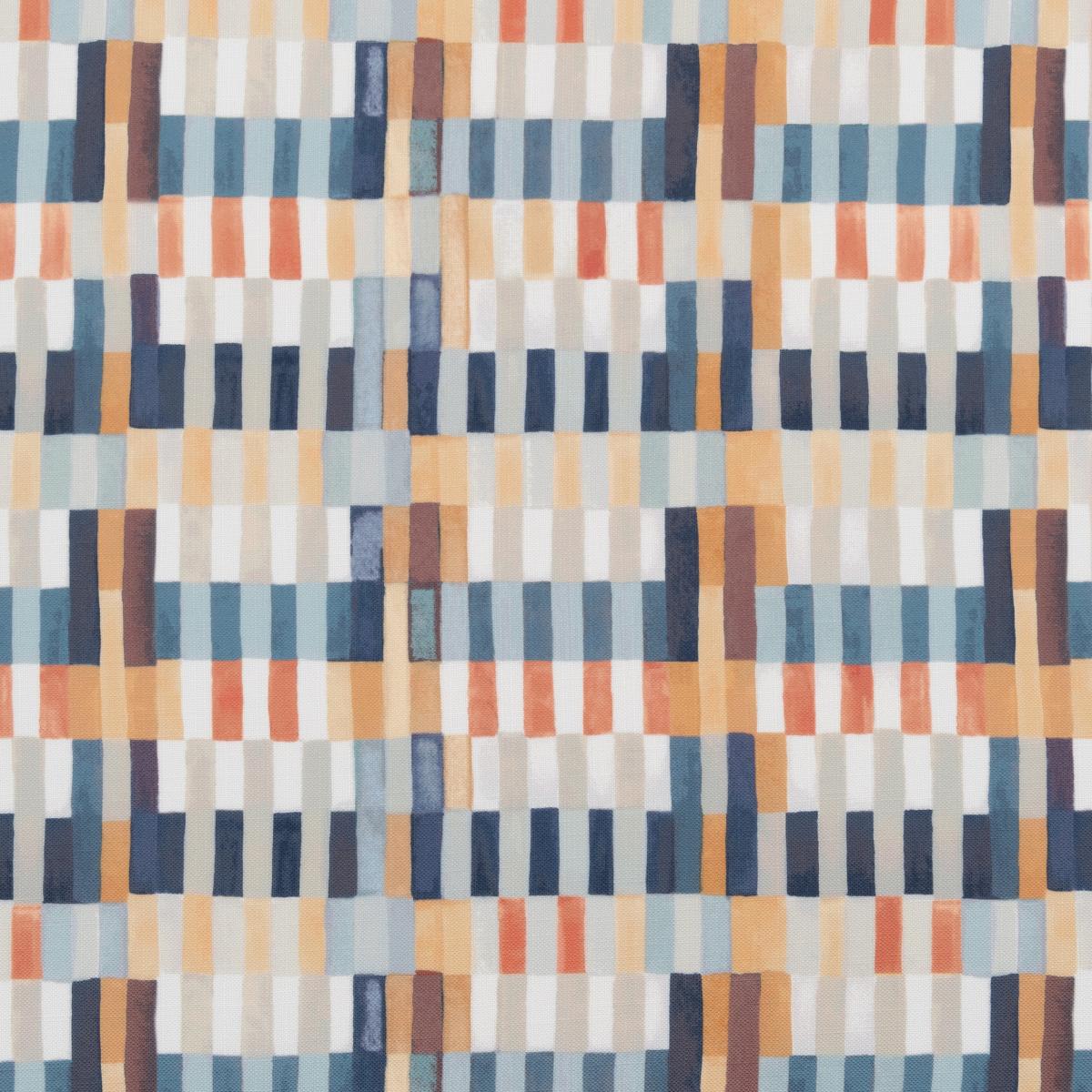 Bryson Blackout Roman Blind Blue/Yellow – image 2