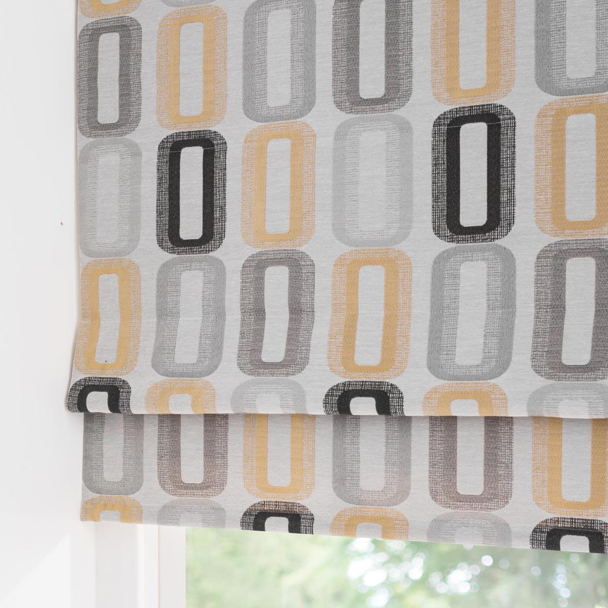 Elements Dahl Ochre Lined Roman Blind Ochre – image 3