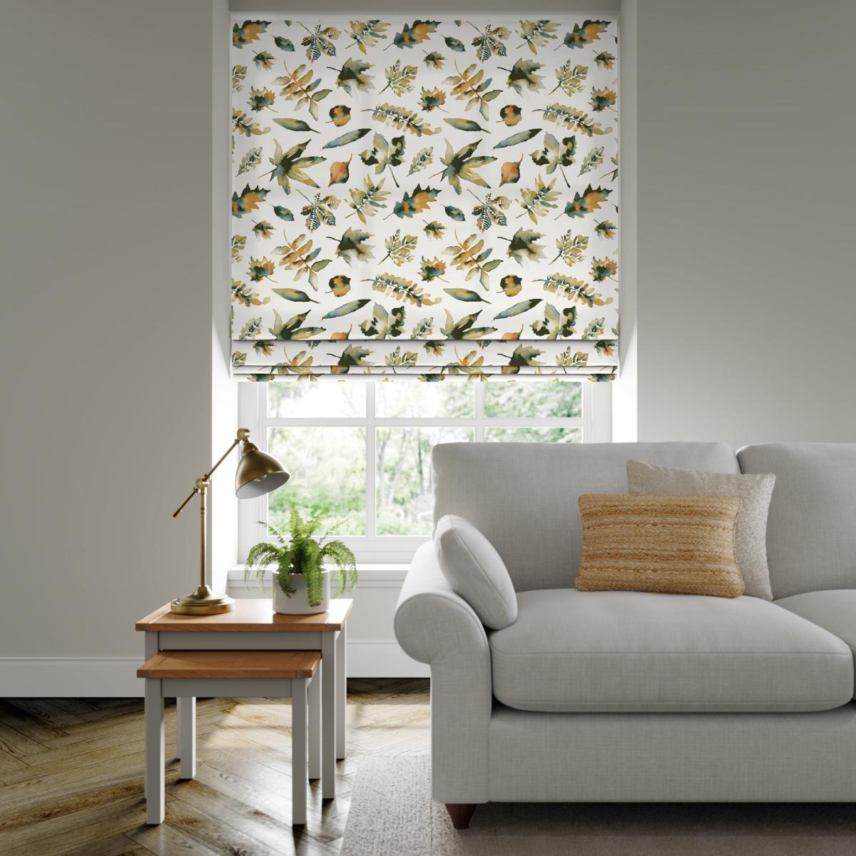 Fall Made to Measure Roman Blind Fall Cream – image 2