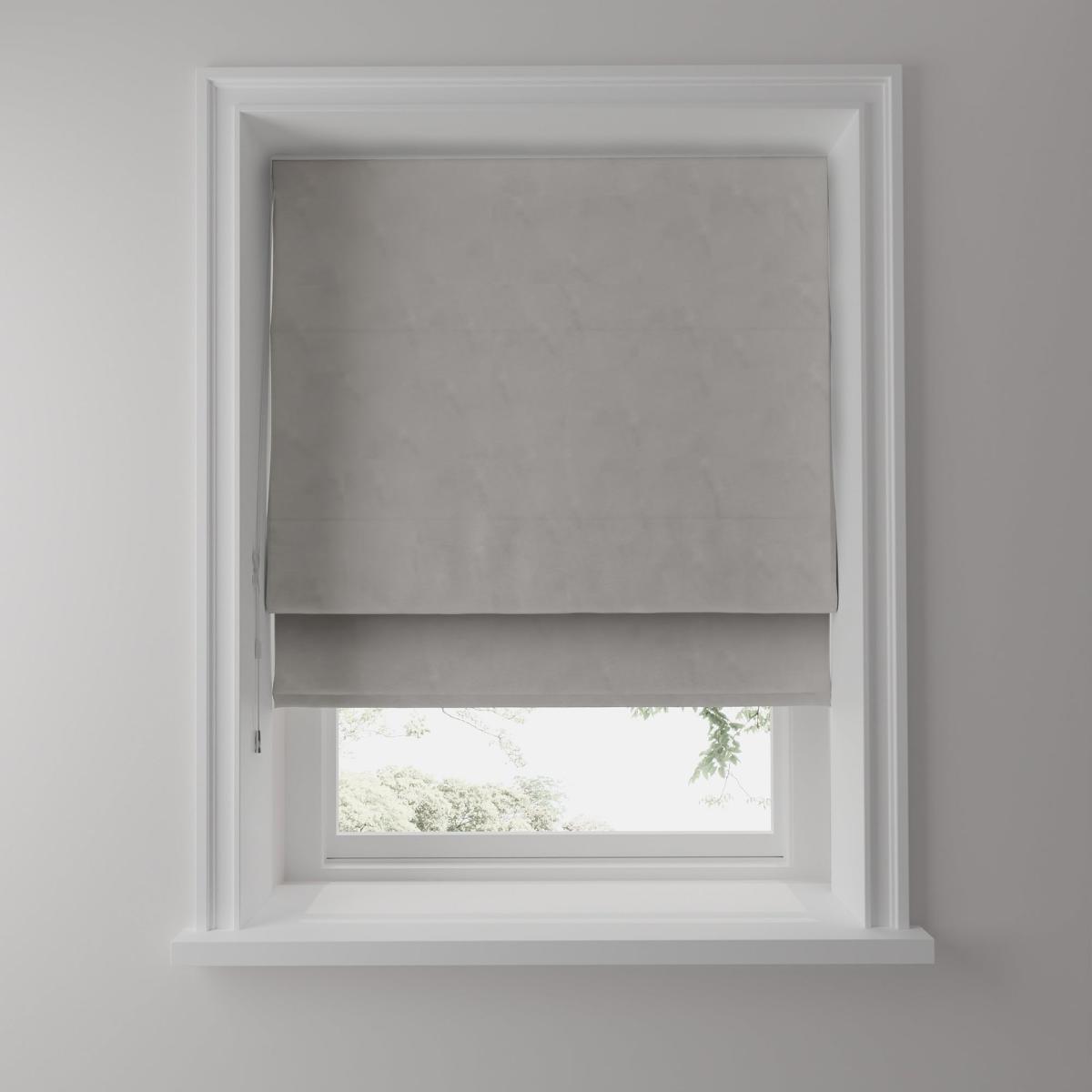 Isla Grey Roman Blind Grey – image 1