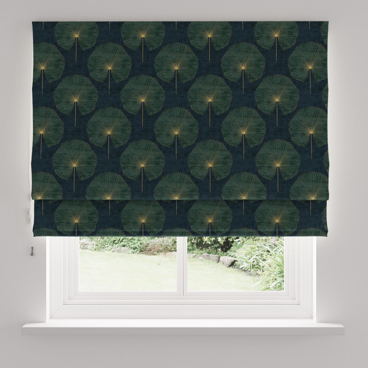 Oriental Palm Green Roman Blind Green – image 3