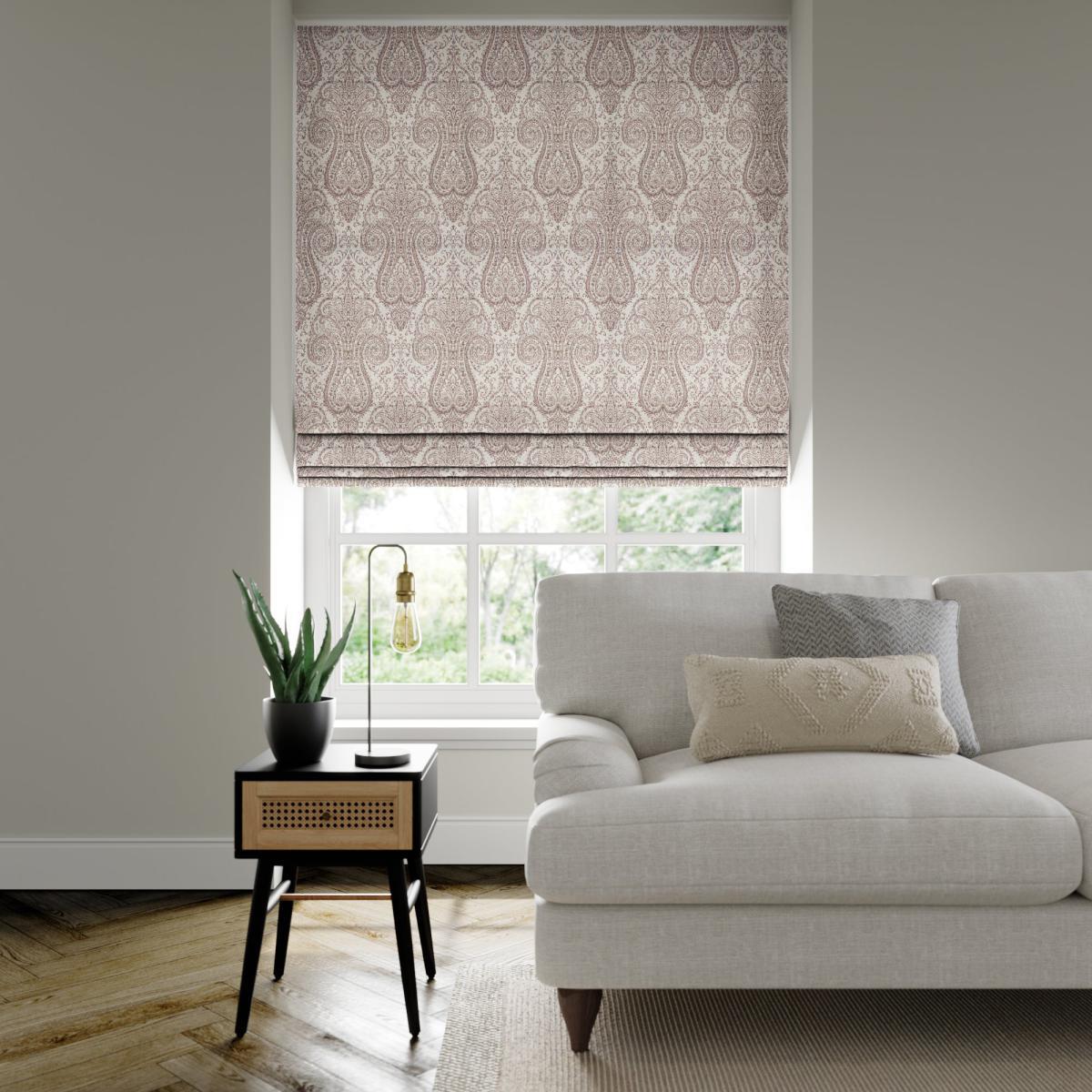 Giselle Made to Measure Roman Blind Giselle Printed Pebble – image 3