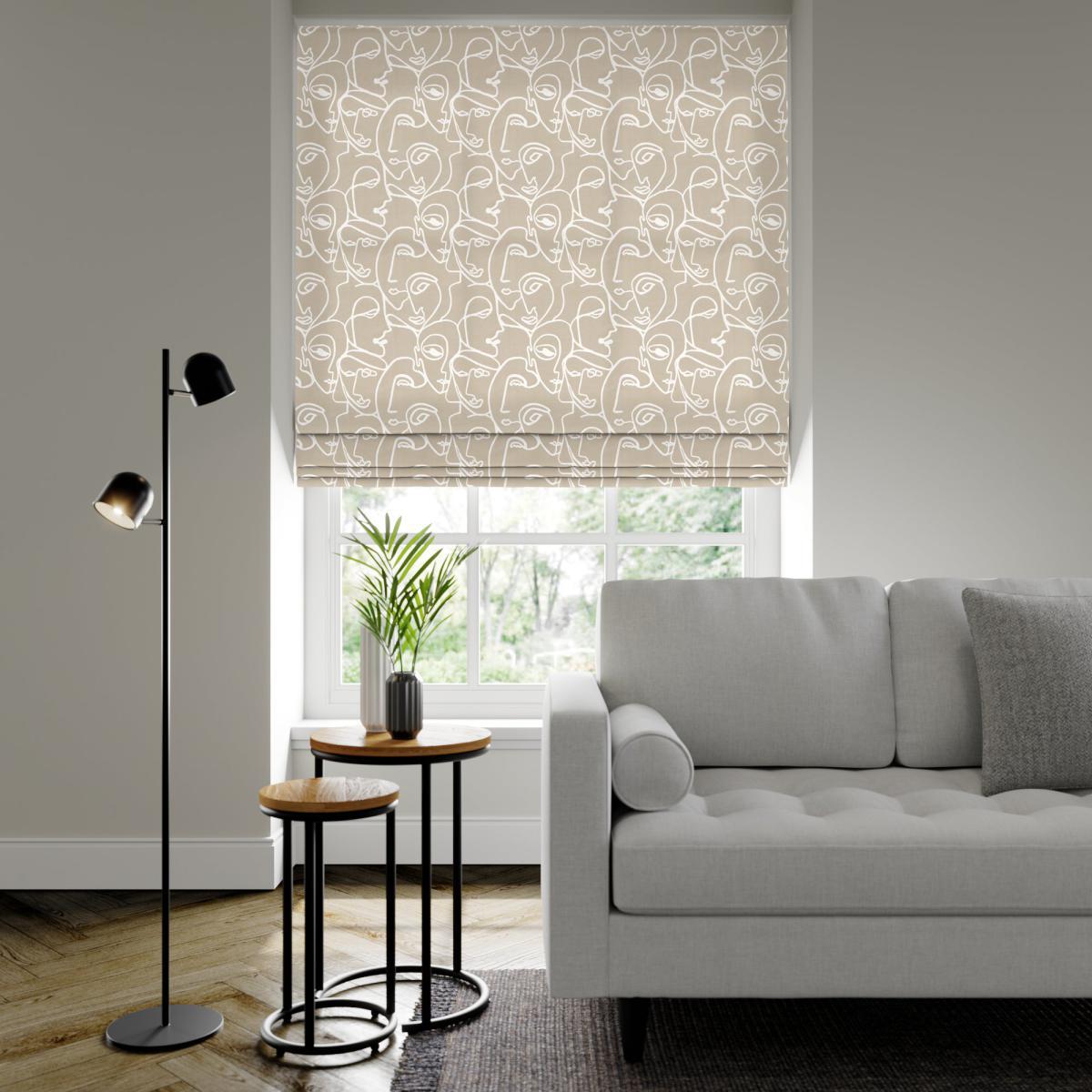 Henri Made to Measure Roman Blind Henri Silver – image 3