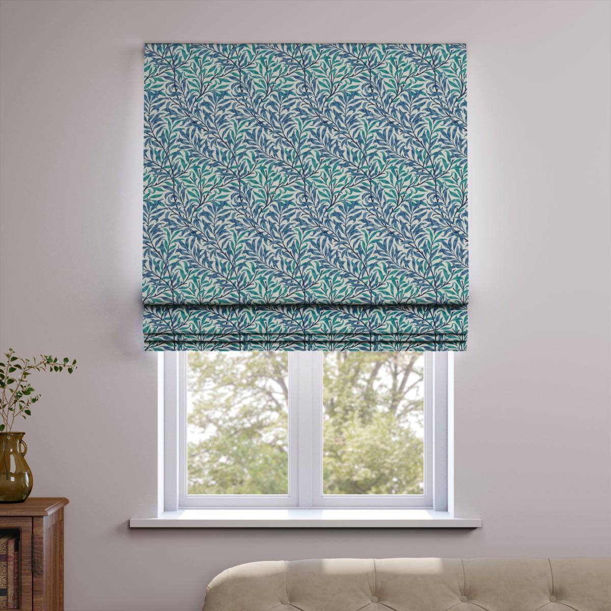 William Morris At Home Willow Bough Made To Measure Roman Blind Willow Bough Ink – image 4