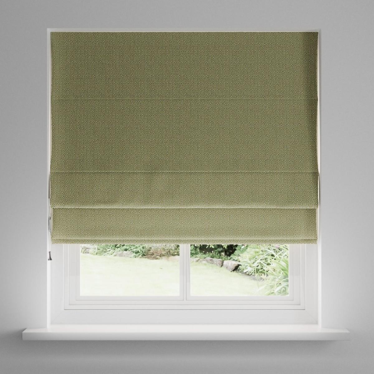 Diamond Recycled Olive Roman Blind Green – image 3