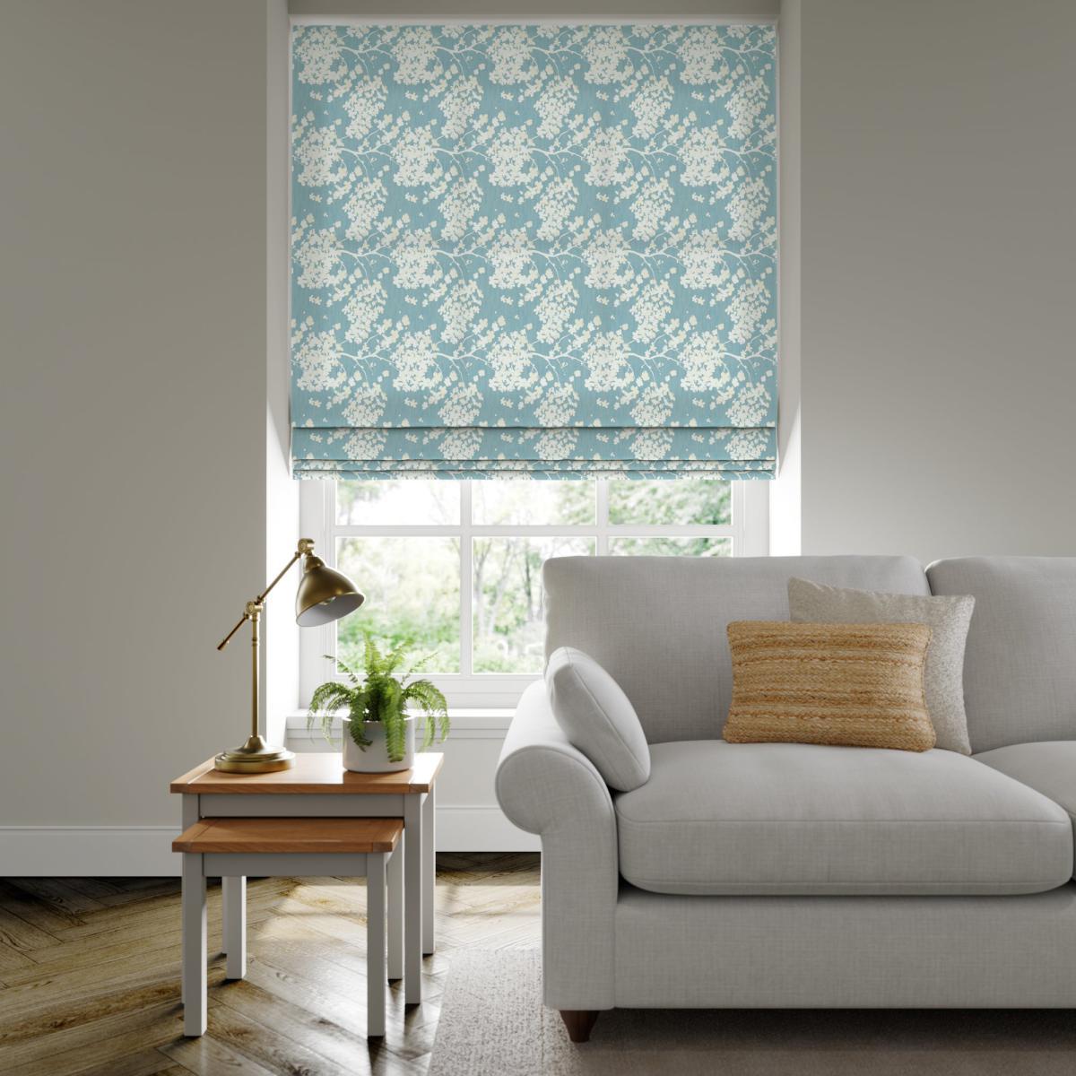 Darcey Made to Measure Roman Blind Darcey Duck Egg – image 2