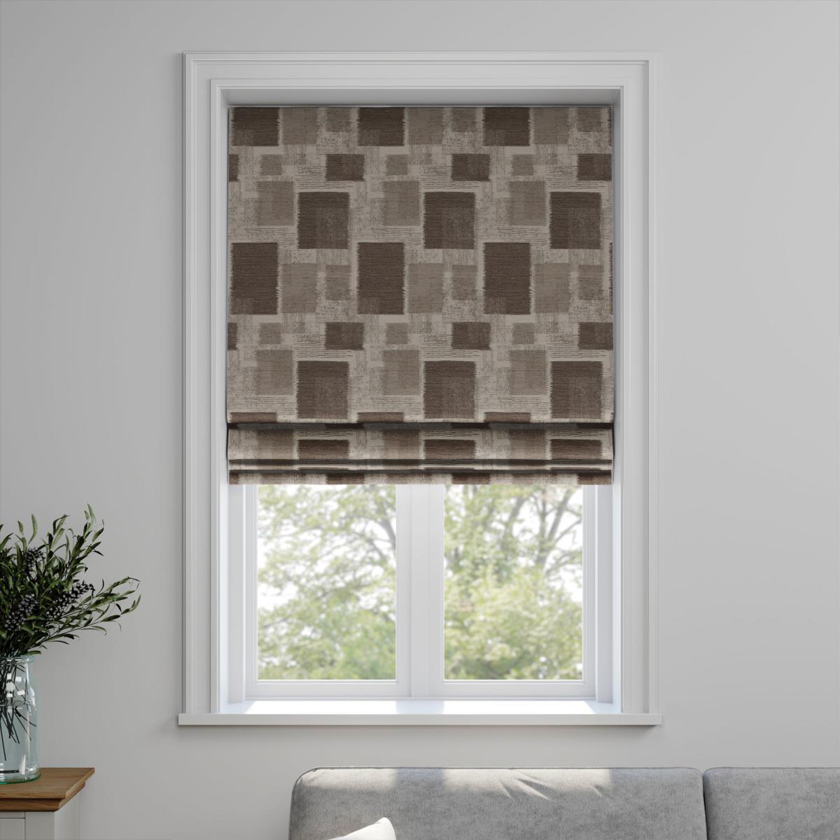 Jefferson Made to Measure Roman Blind Jefferson Mocha – image 2