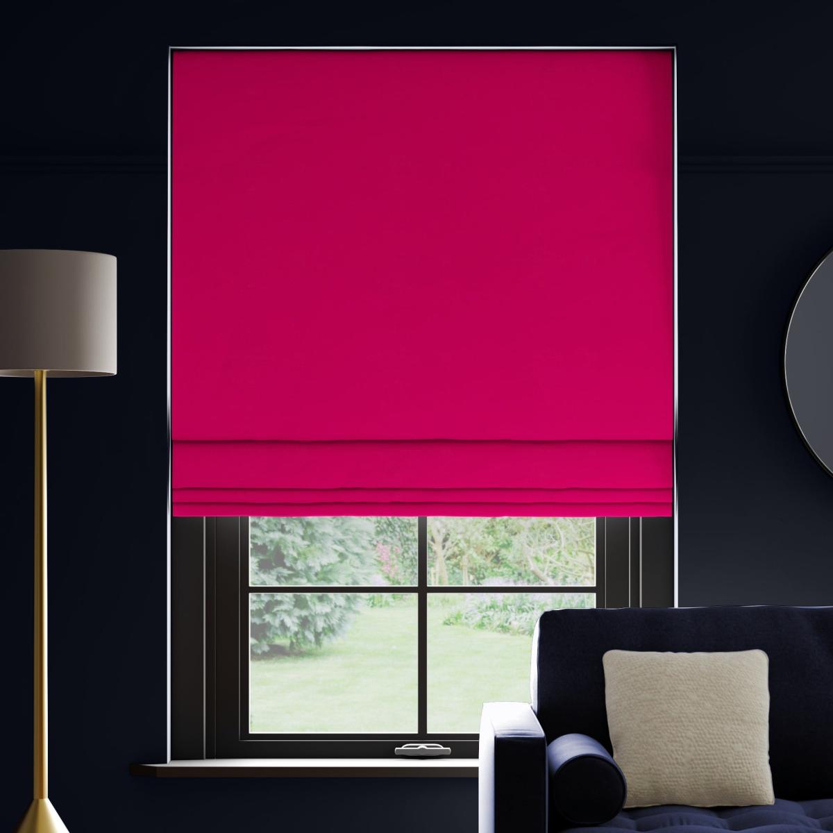Panama Cotton Made to Measure Roman Blind Panama Sorbet – image 2