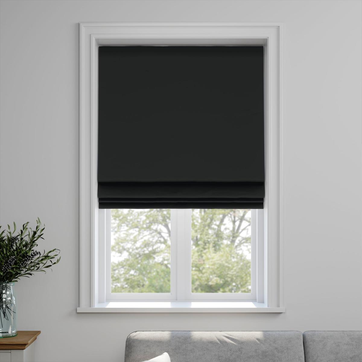 Savanna Made to Measure Fire Retardant Roman Blind Savanna Sapphire – image 3