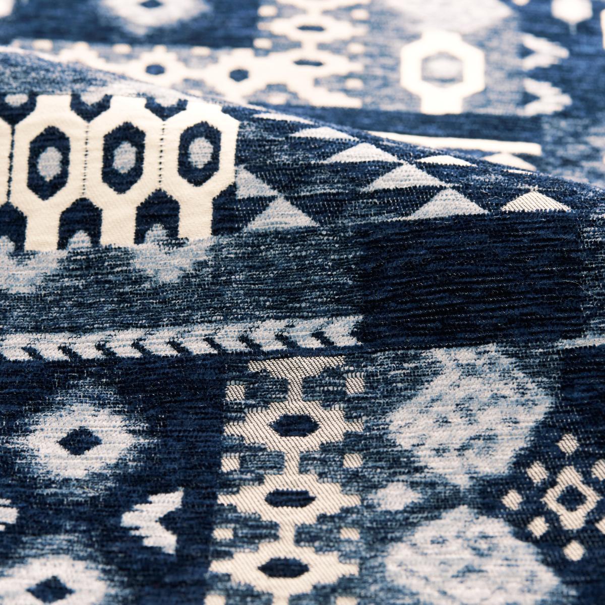 Montpellier Made to Measure Roman Blind Montpellier Indigo – image 2