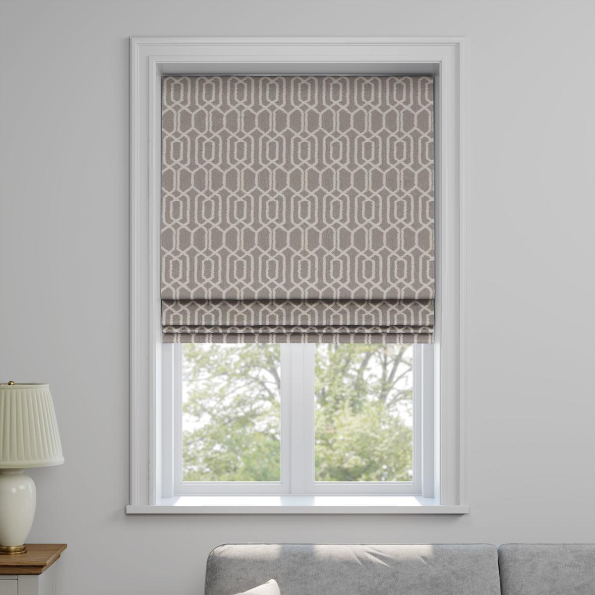 Hemlock Made to Measure Roman Blind Hemlock Graphite – image 2
