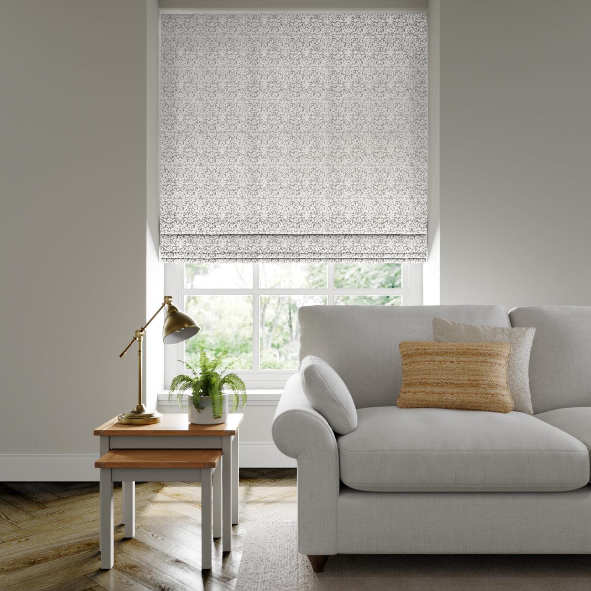 Corsica Made to Measure Roman Blind Corsica Duck Egg – image 3