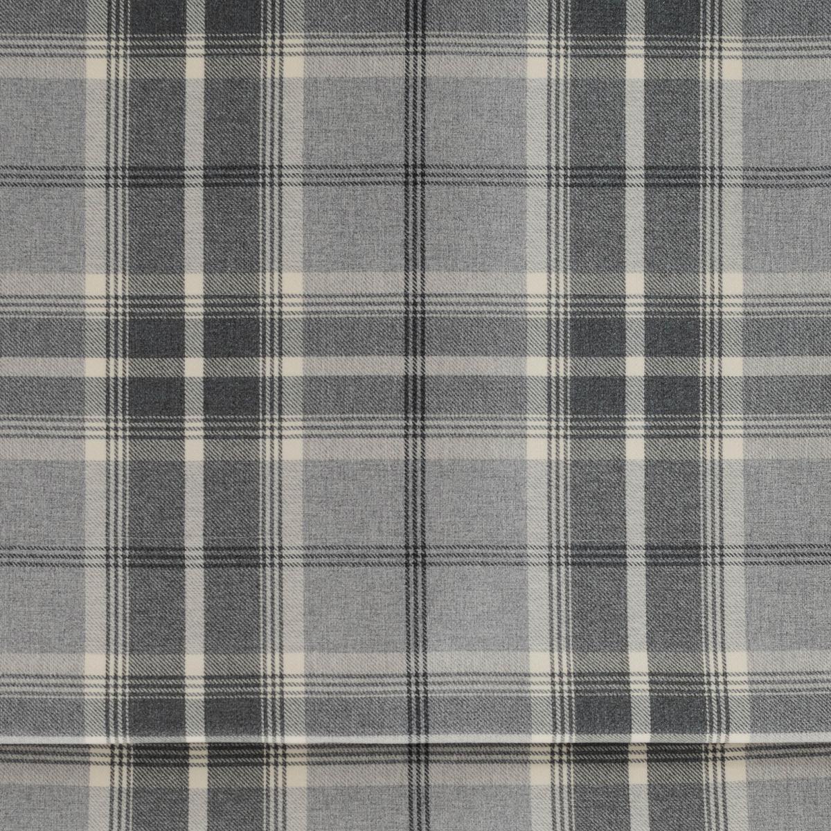 Highland Check Dove Grey Blackout Roman Blind Dove (Grey) – image 4