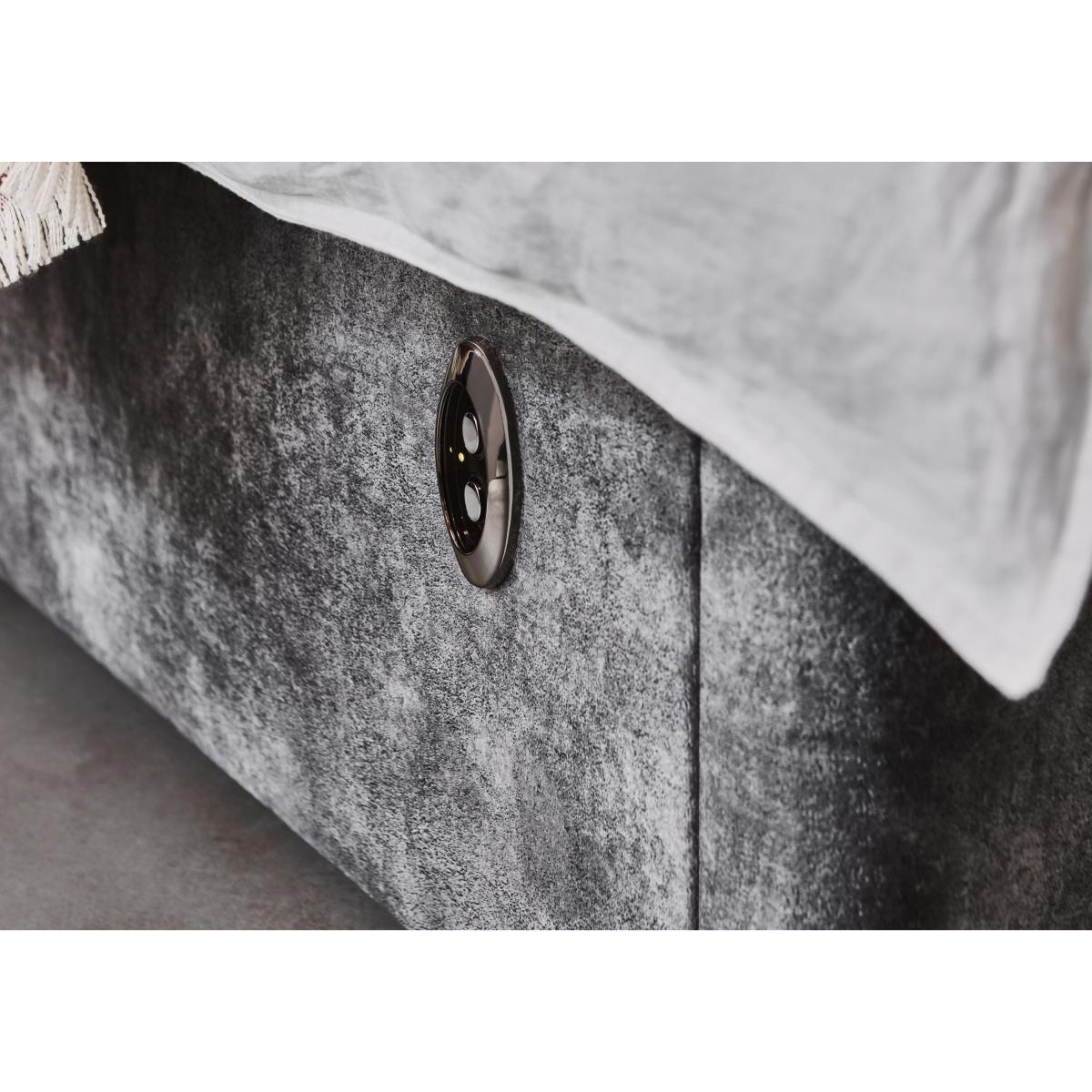 Lunar Electric Ottoman Bed Frame - King Size - Grey – image 5