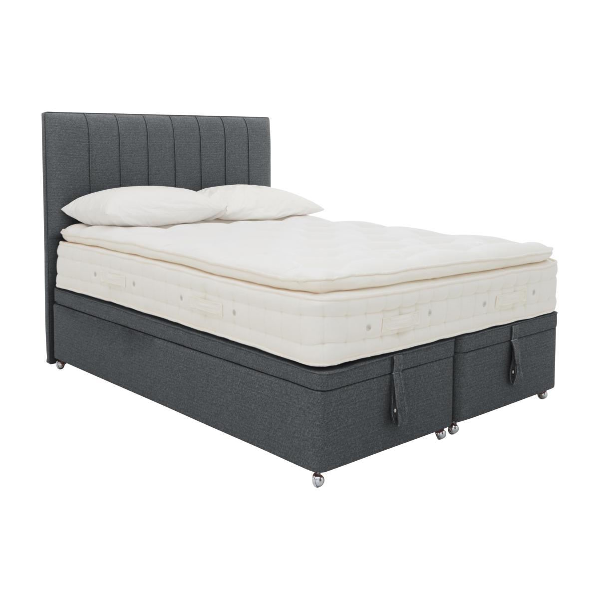 Hypnos - Bespoke Finesse Ottoman Divan Set - King Size - Grey – image 1