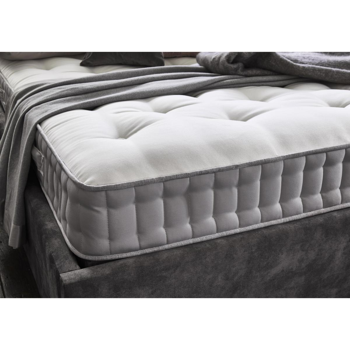 Sergio Ottoman Bed Frame - King Size - Smooth Midnight – image 5
