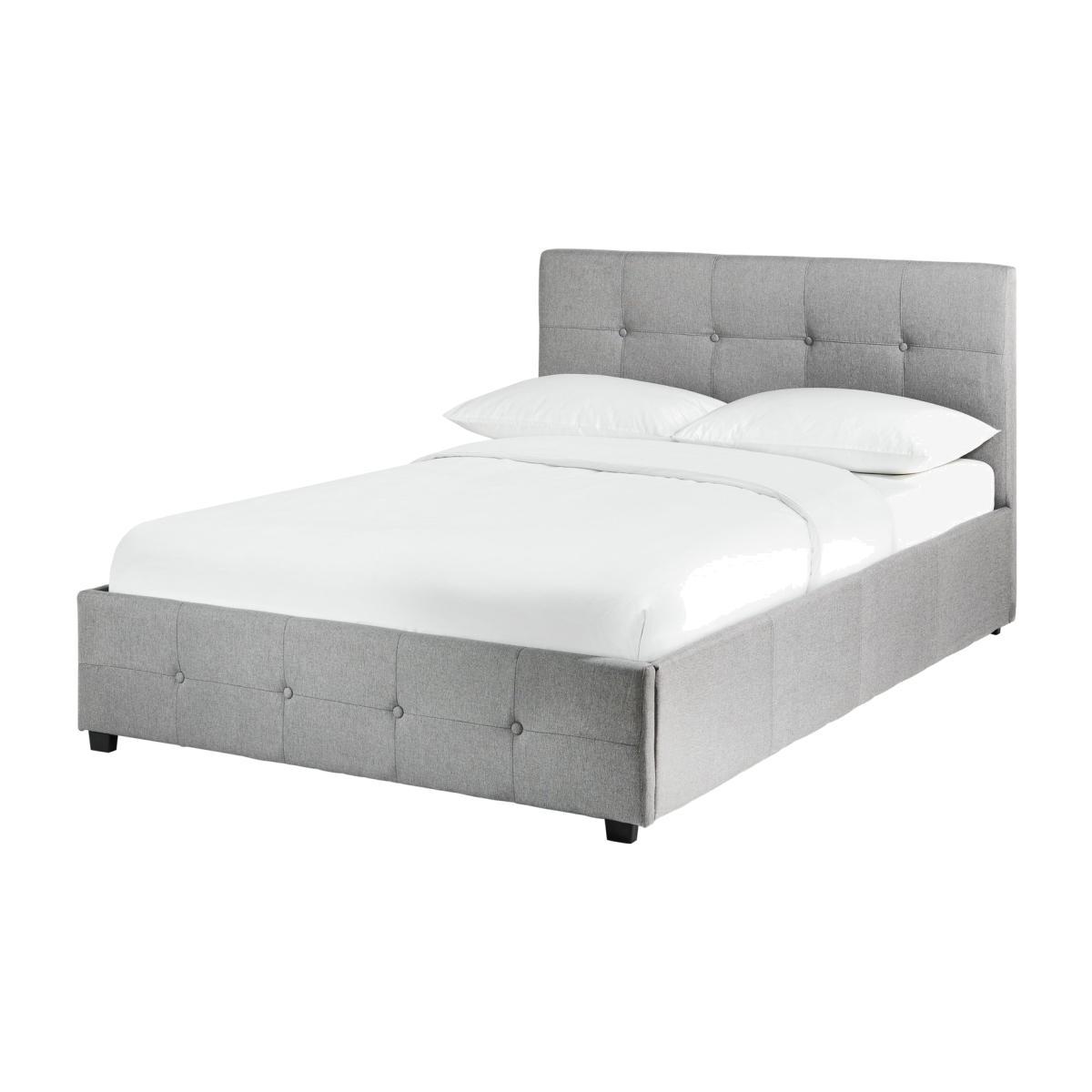 Habitat Eros Ottoman Kingsize Bed Frame - Grey