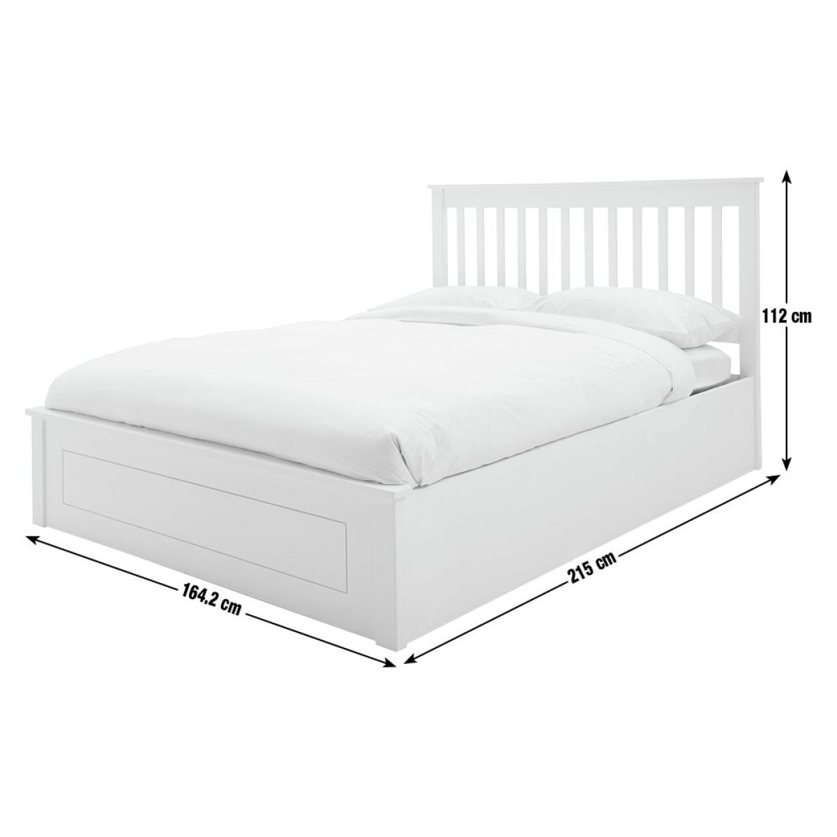 Habitat Aspley Kingsize Wooden Ottoman Bed Frame - Oak Stain – image 4