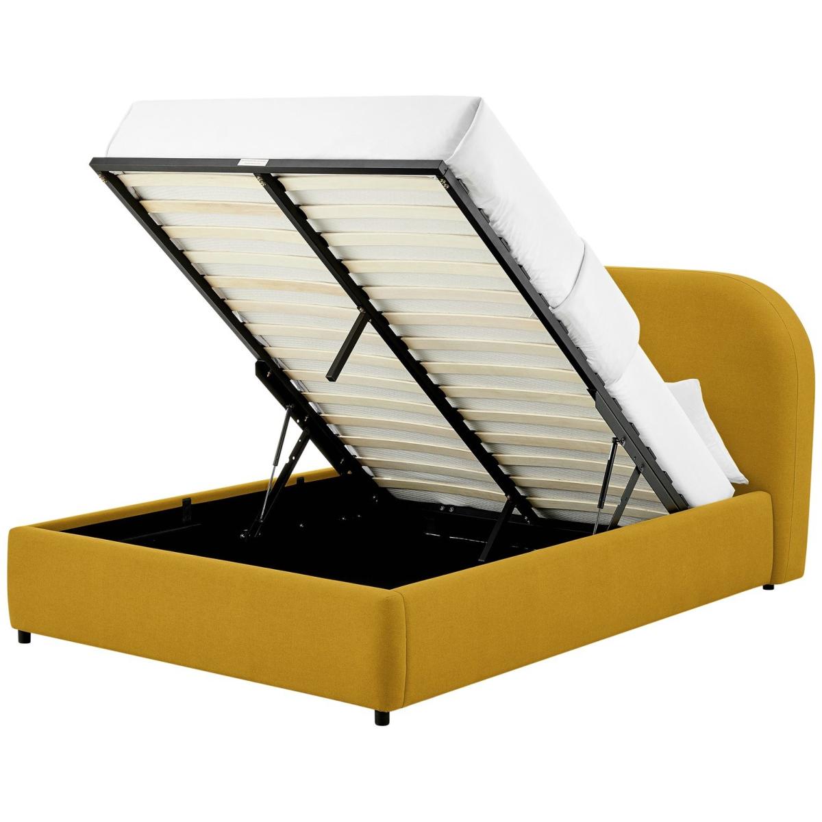 Habitat Layla Kingsize Ottoman Bed Frame - Yellow – image 3