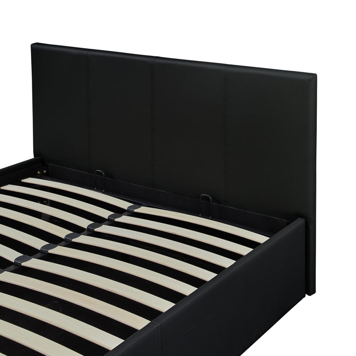 Habitat Lavendon Kingsize End Opening Ottoman Bedframe-Black – image 10