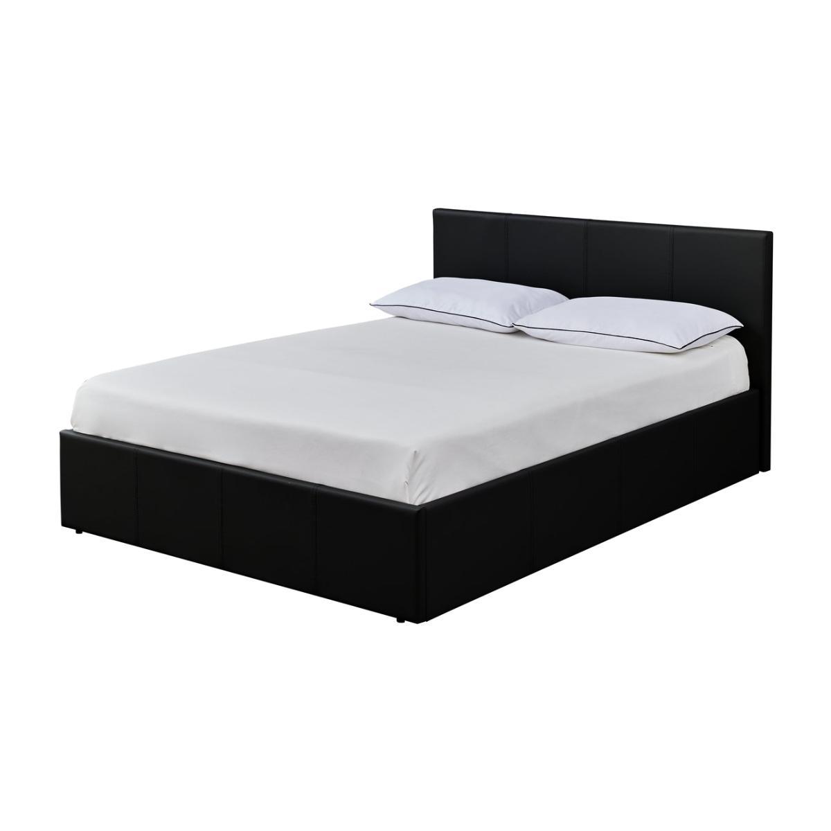 Habitat Lavendon Kingsize End Opening Ottoman Bedframe-Black – image 1