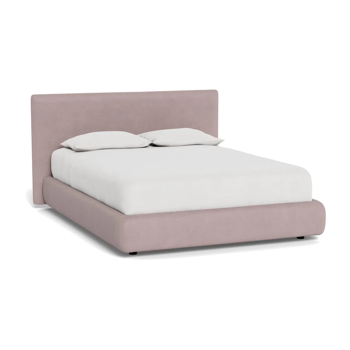 Heal's Alba Storage Bed King Siena Cotton Dusky Pink - Heal's UK Bedroom Furniture – image 1
